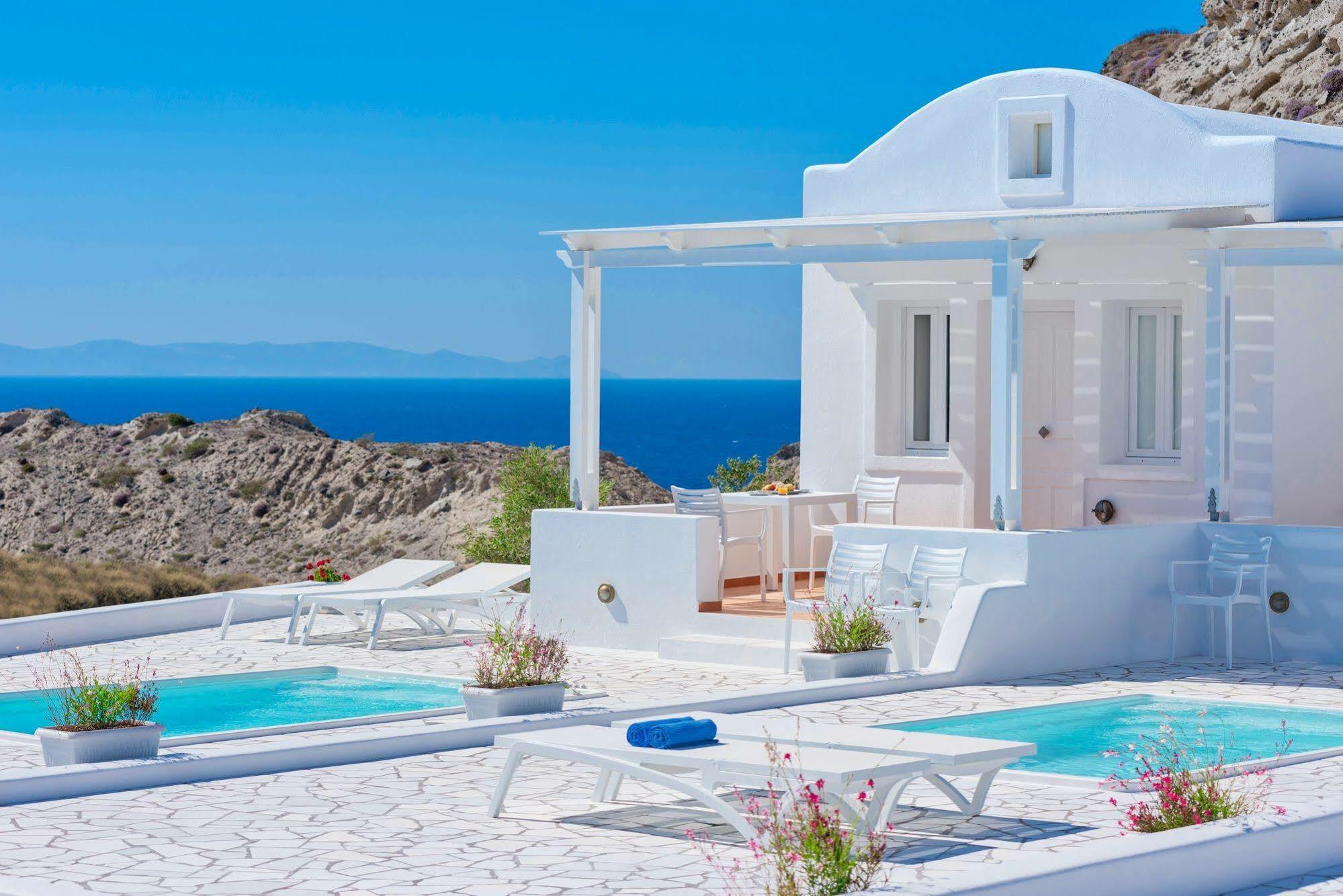 Katharos Pool Villas Oia Exterior foto