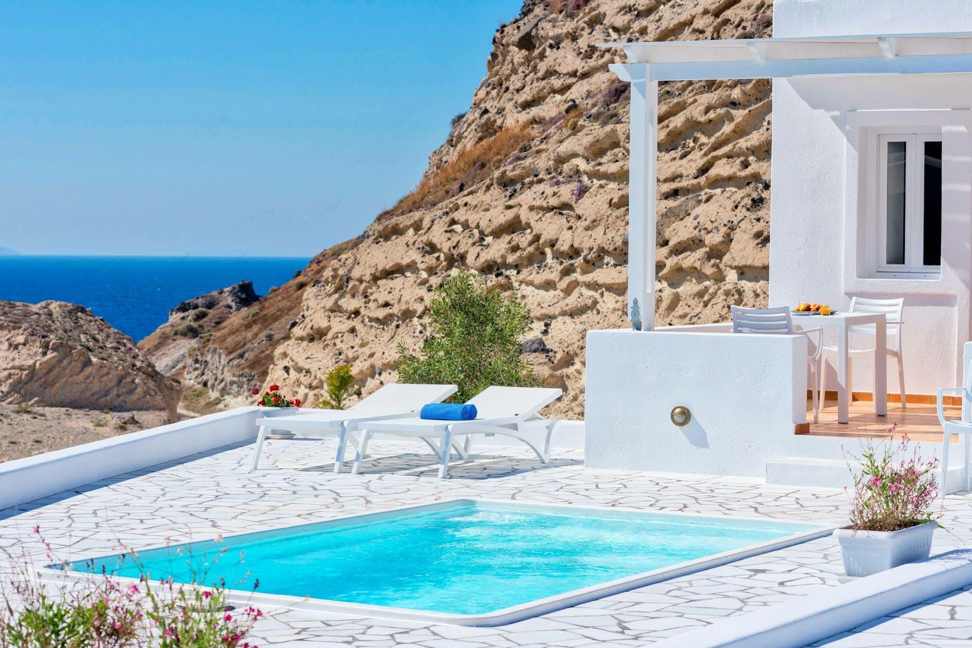 Katharos Pool Villas Oia Exterior foto