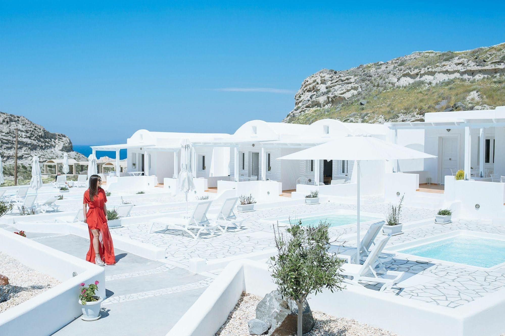 Katharos Pool Villas Oia Exterior foto